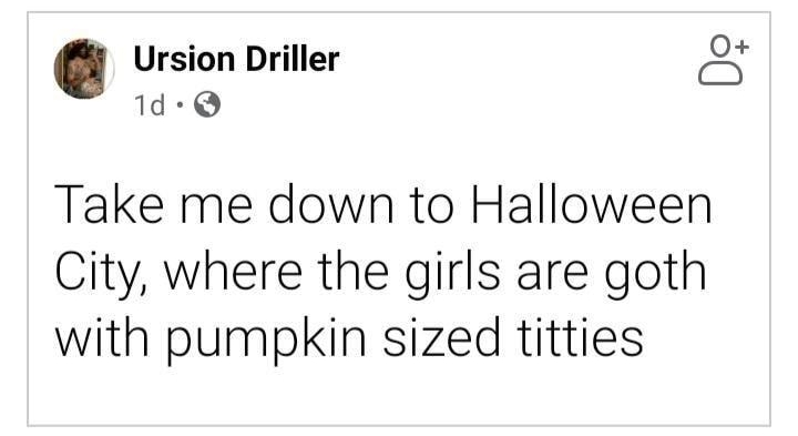 Raven Alexsis e X 25m Ursion Driller 1d Q Take me down to Halloween City where the girls are goth with pumpkin sized titties