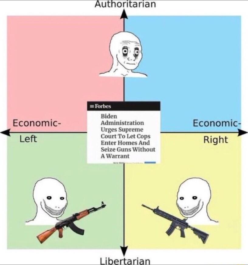 Authoritarian Economic Libertarian