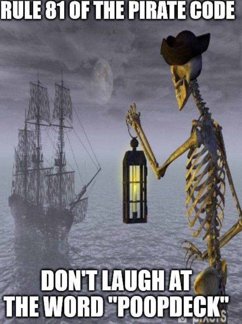 RULE 810F THE PIRATE GODE