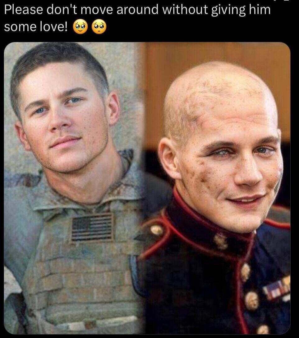 Please don't move around without giving him some love! 🥺🥺