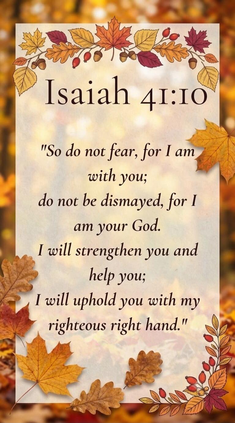 Isaiah 41:10 