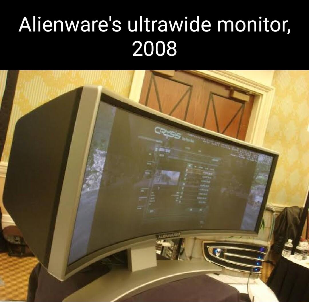 Alienwares ultrawide monitor 2008