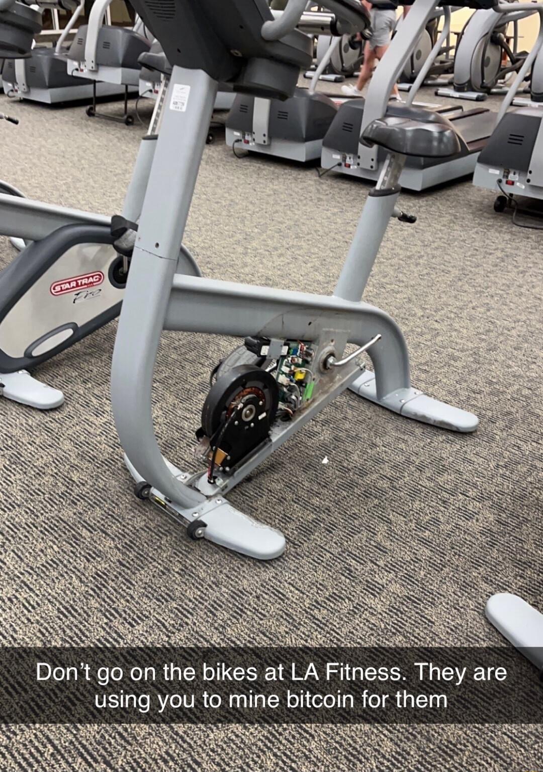 using you to mine bitcoin for them A