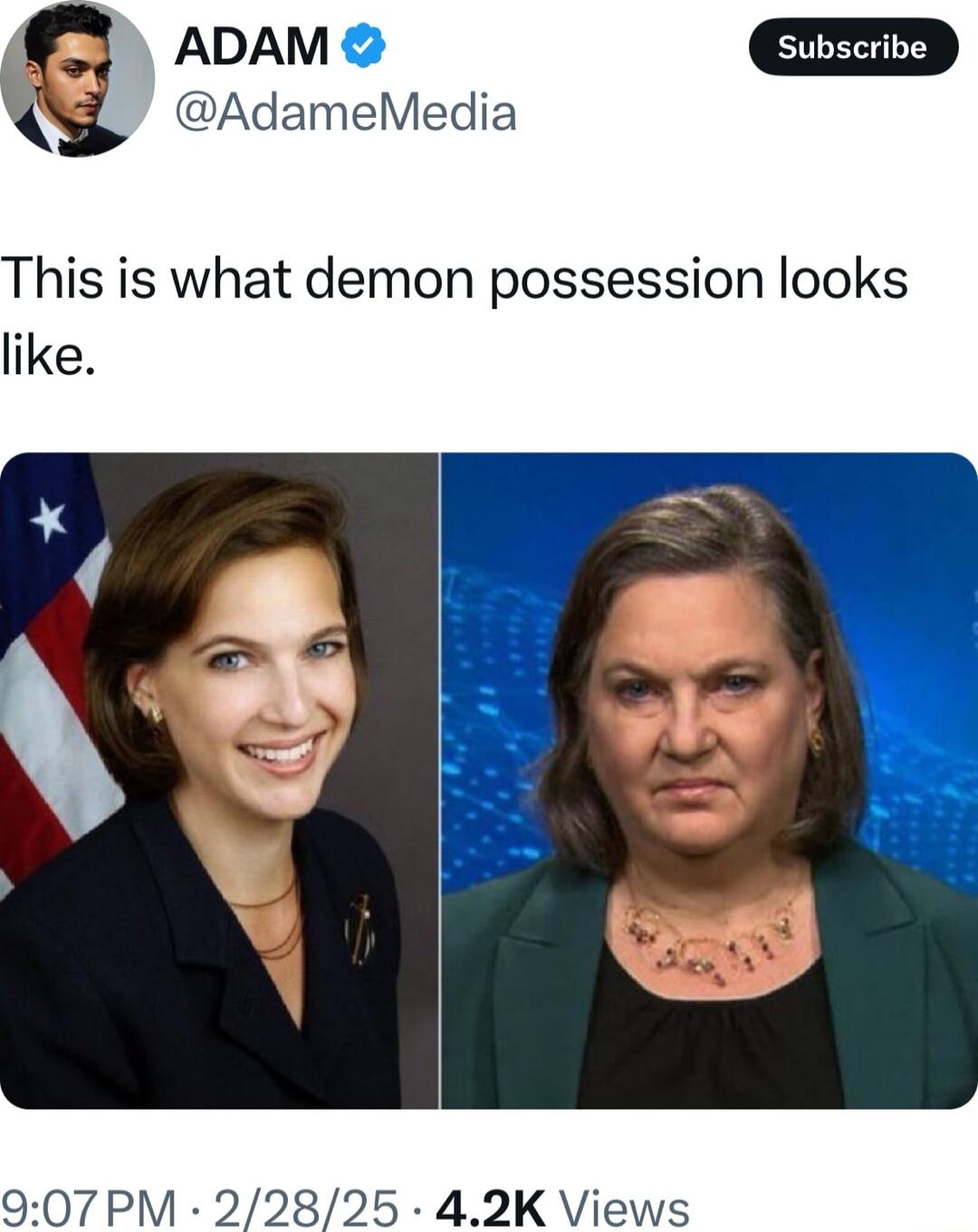 AbAM subscribe AdameMedia This is what demon possession looks like 907PM 22825 42K Views