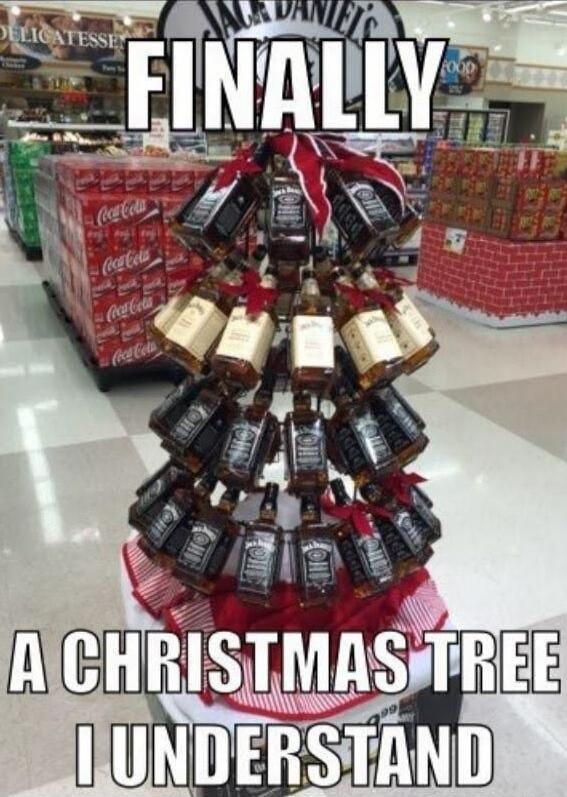 FINALLY
A CHRISTMAS TREE
I UNDERSTAND