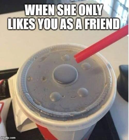 WHEN SHE ONLY LIKES YOU AS A FRIEND