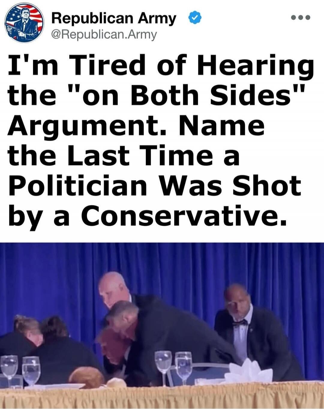 Republican Army @Republican.Army I'm Tired of Hearing the 