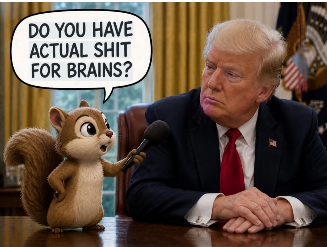 DO YOU HAVE ACTUAL SHIT FOR BRAINS?