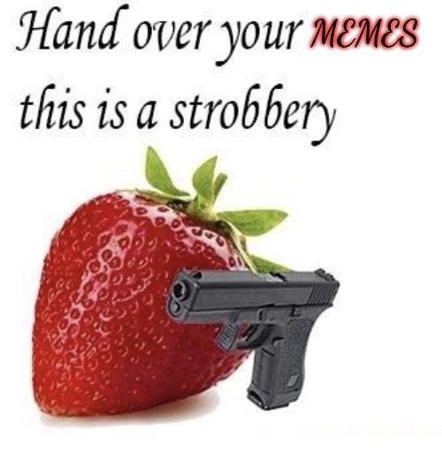 Hand over your memes this is a strobbery