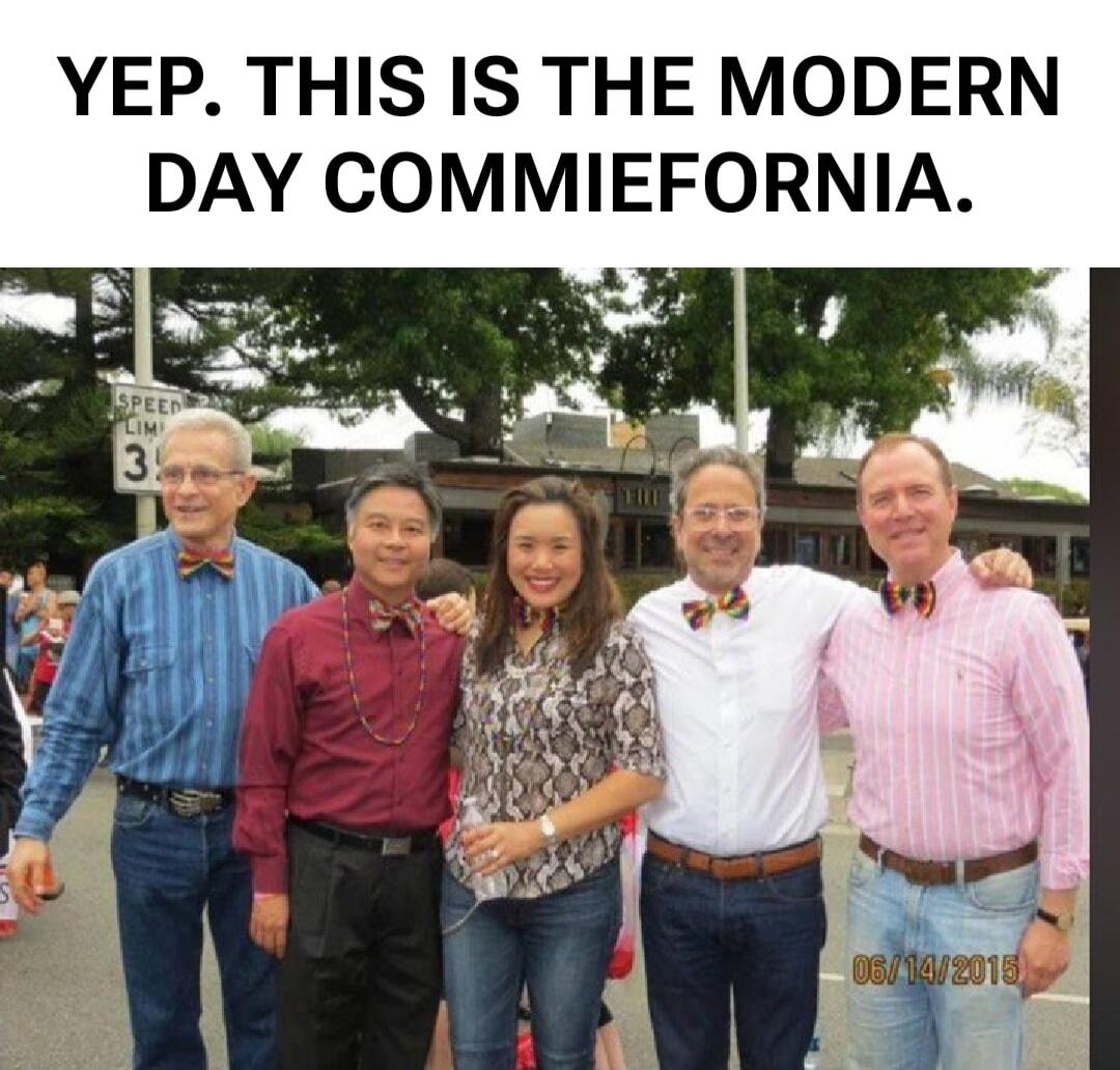 YEP. THIS IS THE MODERN DAY COMMIEFORNIA.