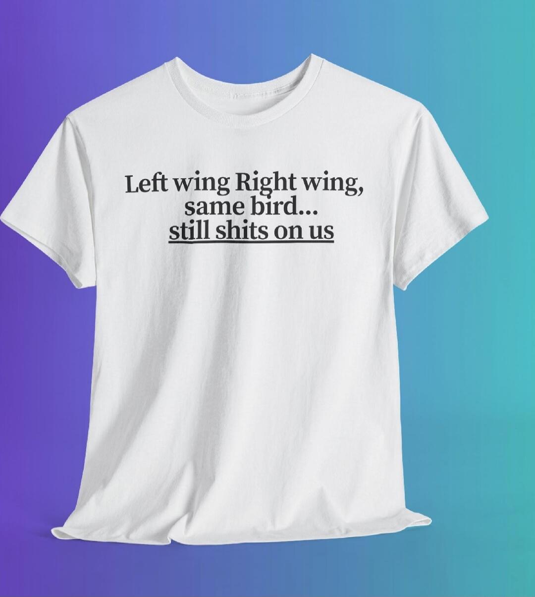 Left wing Right wing, same bird... still shits on us