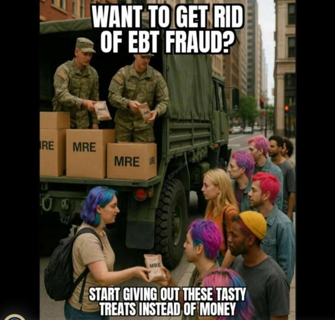 WANT TO GET RID OF EBT FRAUD? START GIVING OUT THESE TASTY TREATS INSTEAD OF MONEY