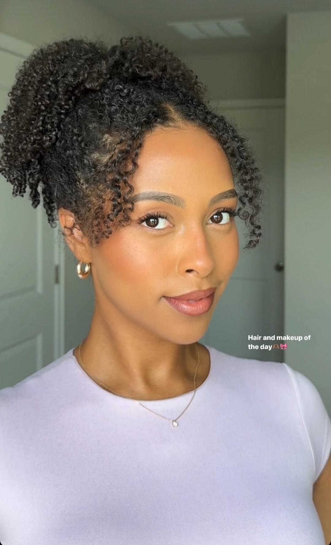 Hair and makeup of the day
