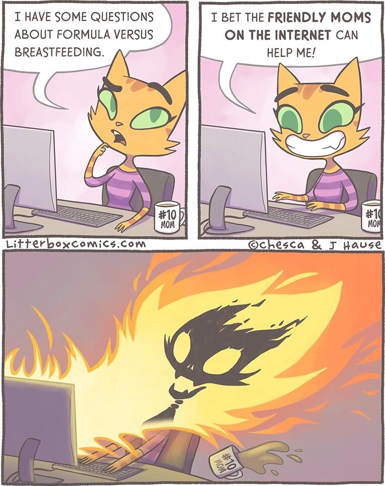T HAVE SOME QUESTIONS T BET THE FRIENDLY MOMS ABOUT FORMULA VERSUS ON THE INTERNET CAN BREASTFEEDING HELP ME TifTerboxcomics com