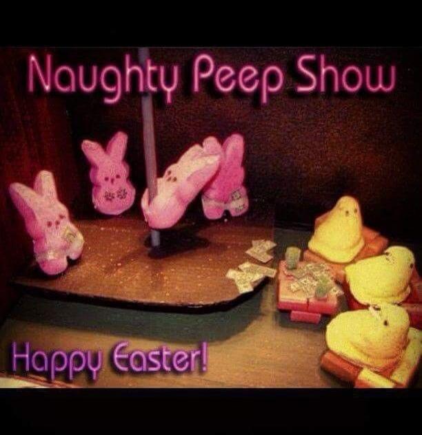 Naughty Peep Show Happy Easter!