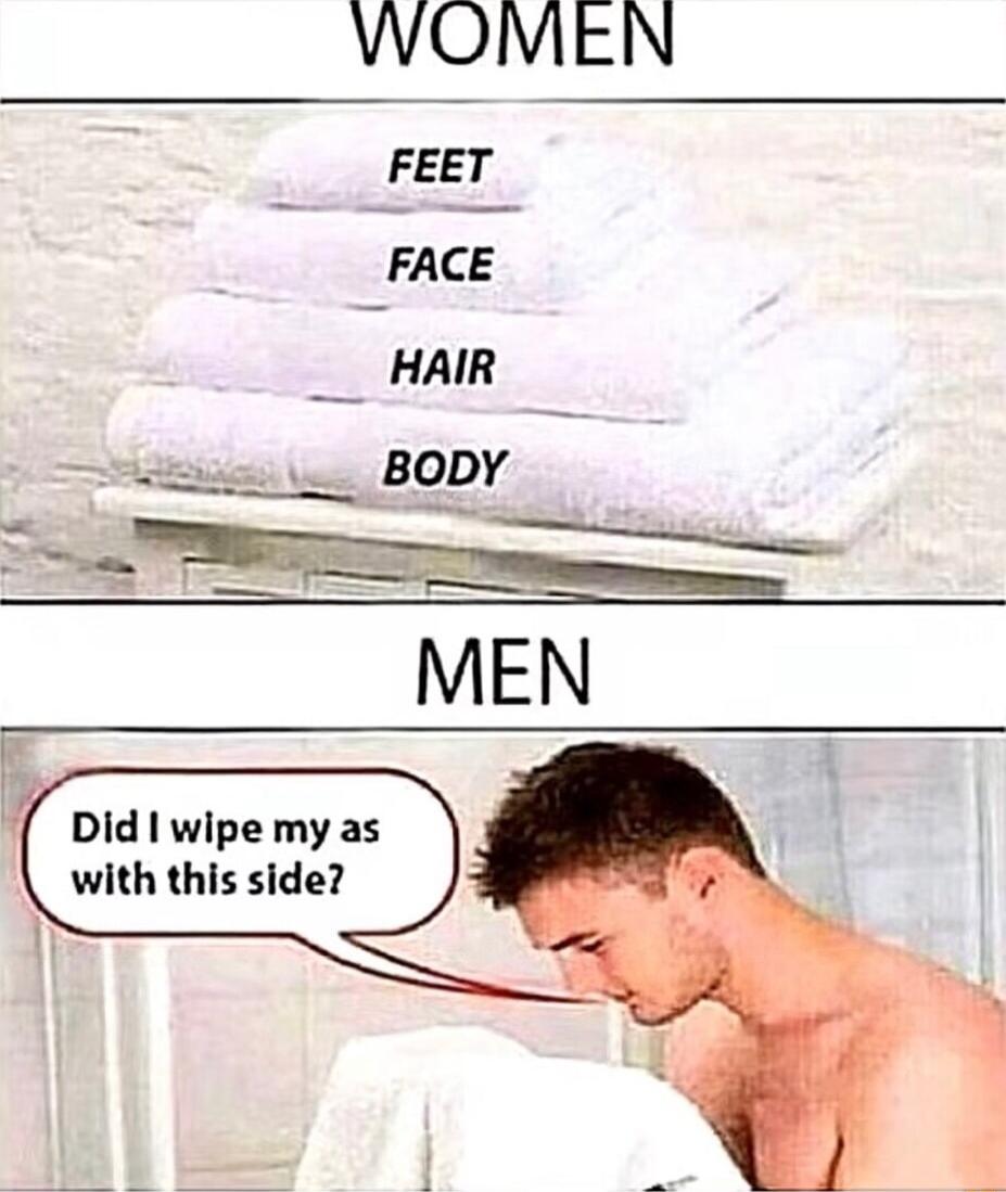 Did I wipe my as with this side