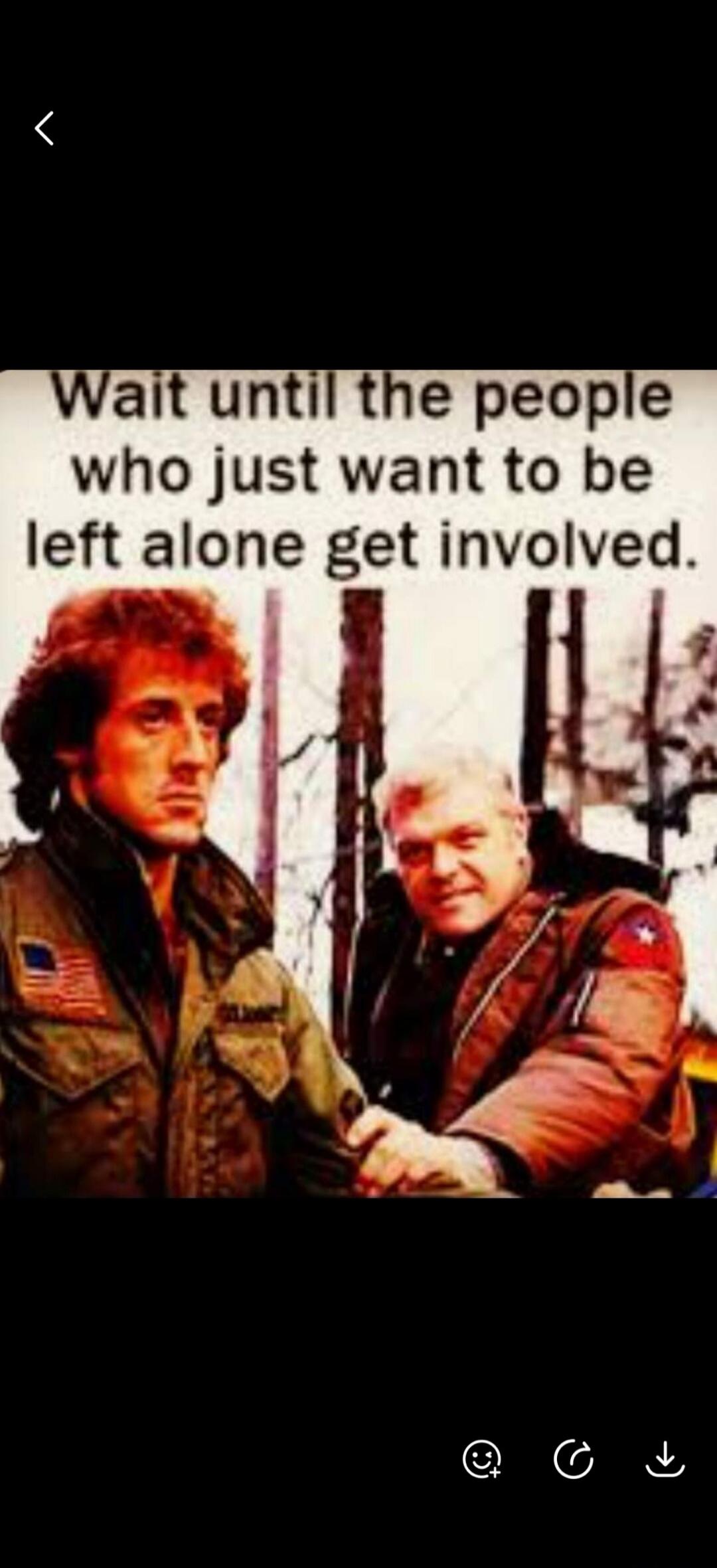 Wait until the people who just want to be left alone get involved.