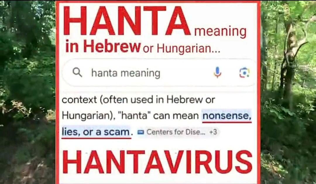HANTA meaning in Hebrew or Hungarian... hanta meaning context (often used in Hebrew or Hungarian), 