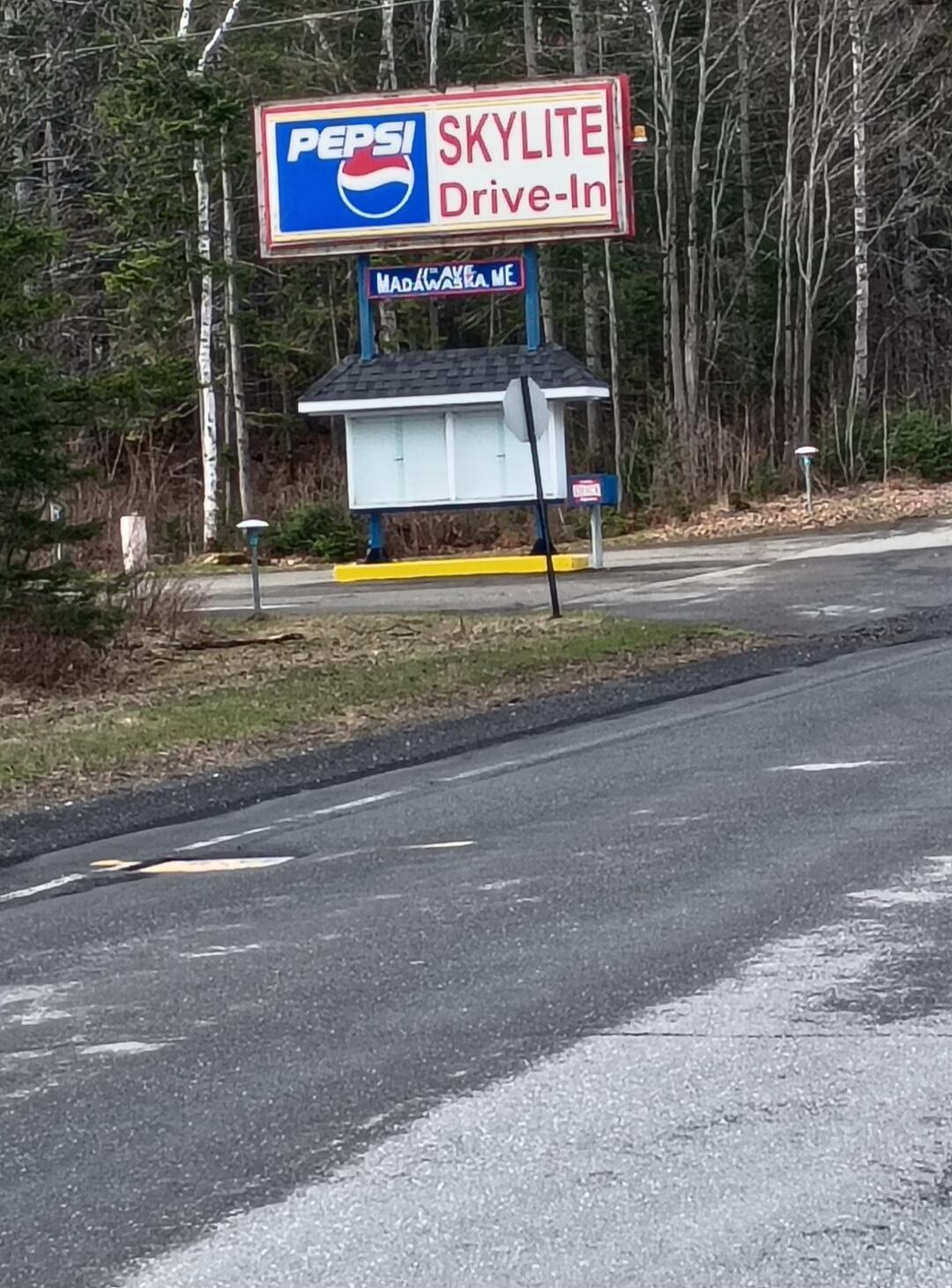 PEPSI SKYLITE Drive-In MADAWASKA ME