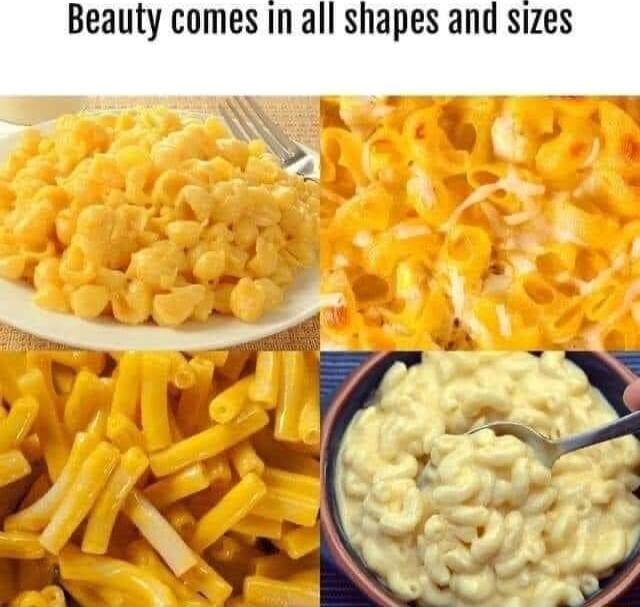 Beauty comes In all shapes and sizes