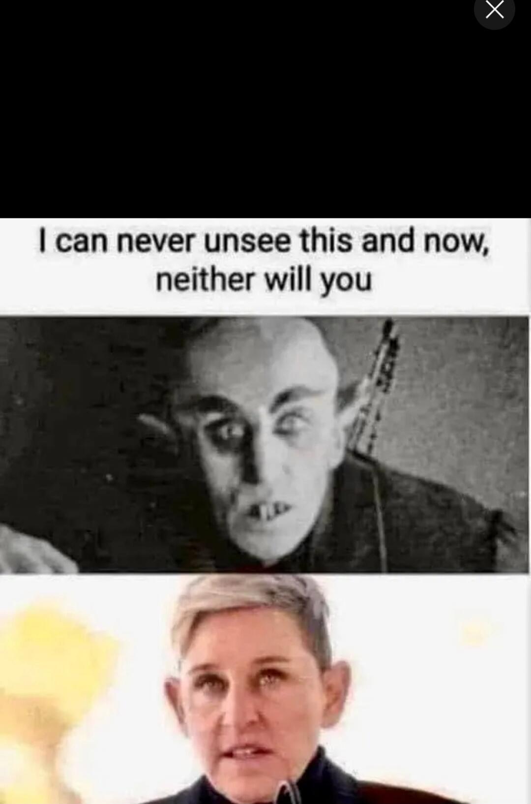 I can never unsee this and now, neither will you