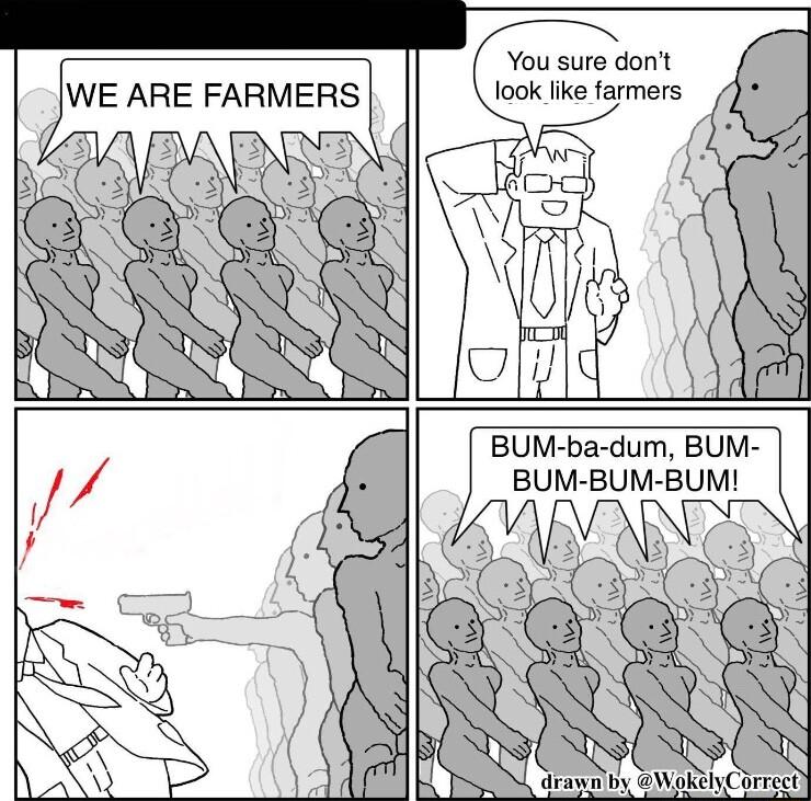 You sure dont look like farmers WE ARE FARMERS