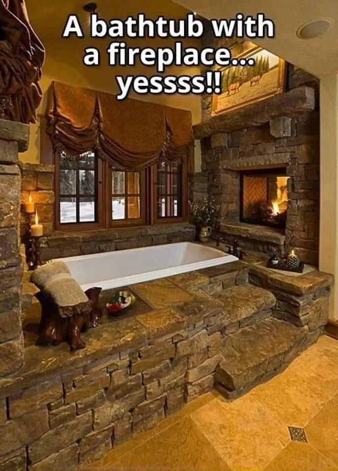 _ Abathtub with afireplacezm yessss S i s i HLl pue 2 HE HY il g