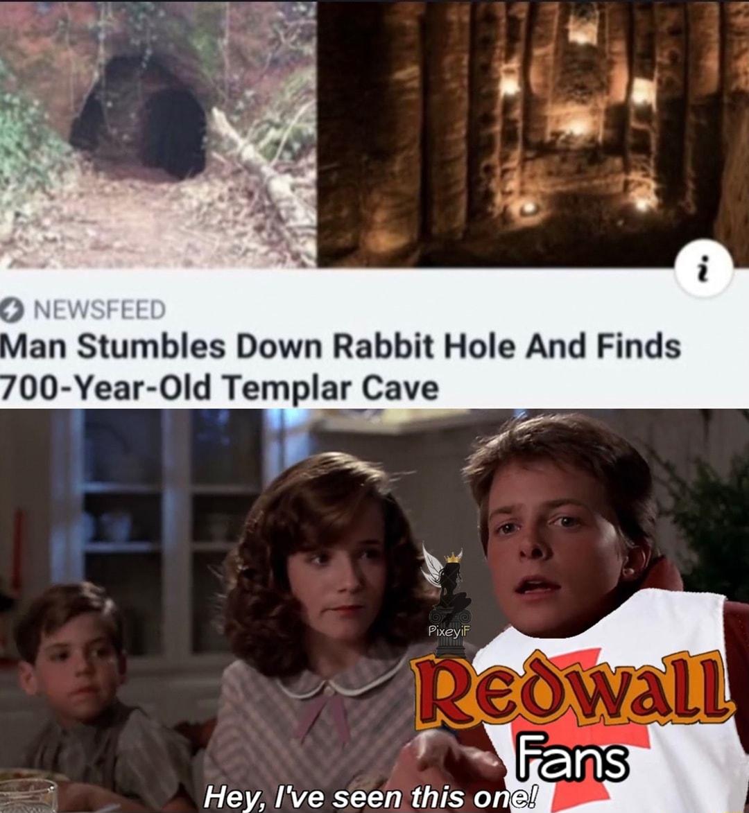 0 lan Stumbles Down Rabbit Hole And Finds e AR R R T e