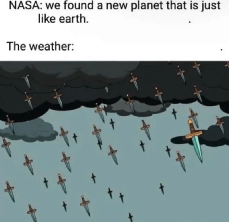 NASA we found a new planet that is just like earth The weather