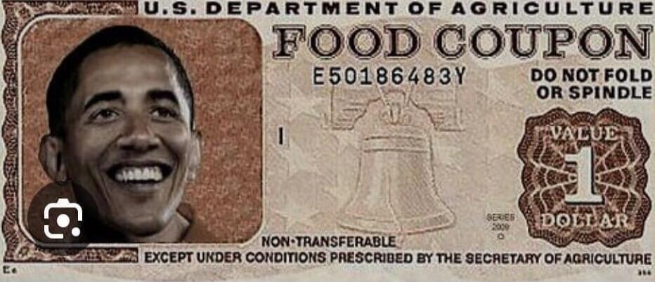 U.S. DEPARTMENT OF AGRICULTURE FOOD COUPON E50186483Y DO NOT FOLD OR SPINDLE VALUE 1 DOLLAR EXCEPT UNDER CONDITIONS PRESCRIBED BY THE SECRETARY OF AGRICULTURE. Session ID: 1089514.