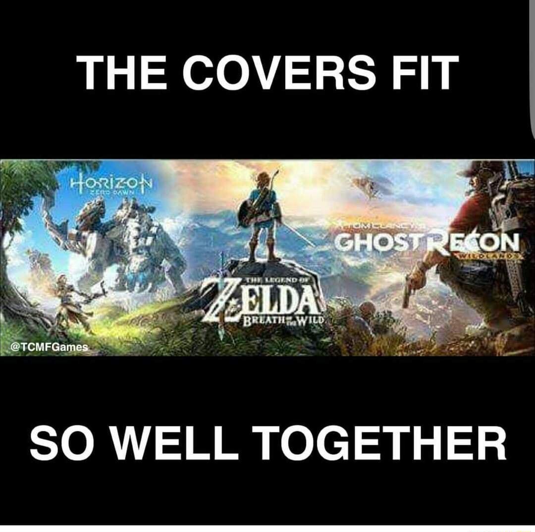 THE COVERS FIT ol SO WELL TOGETHER