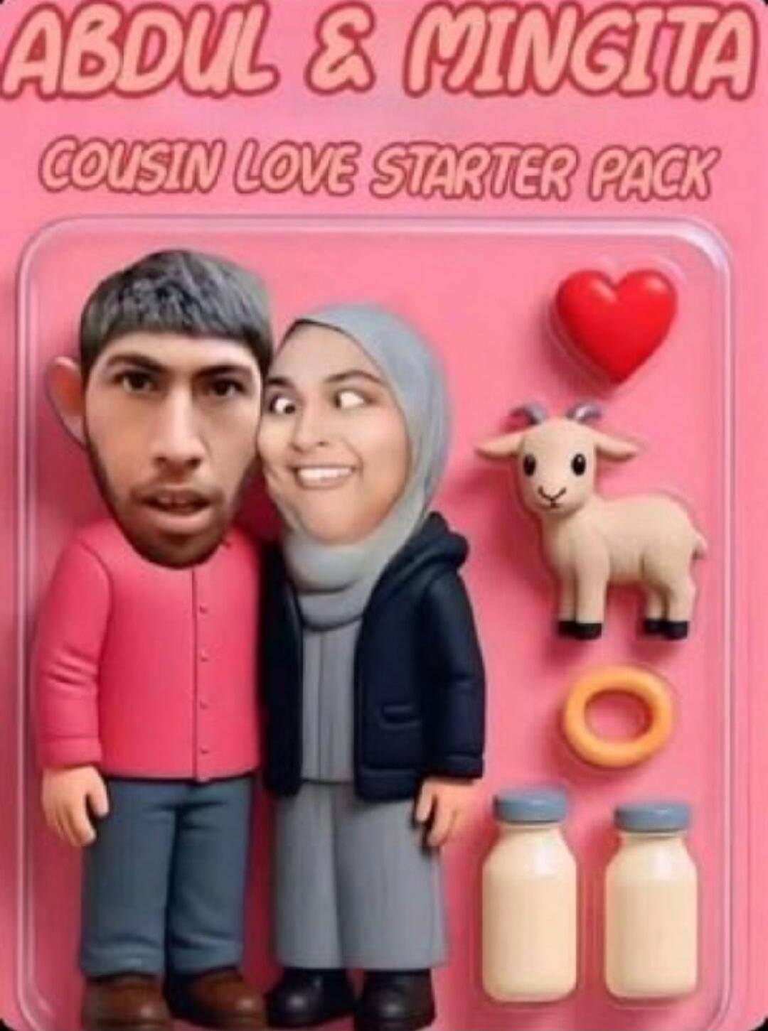 ABDUL & MINGITA COUSIN LOVE STARTER PACK