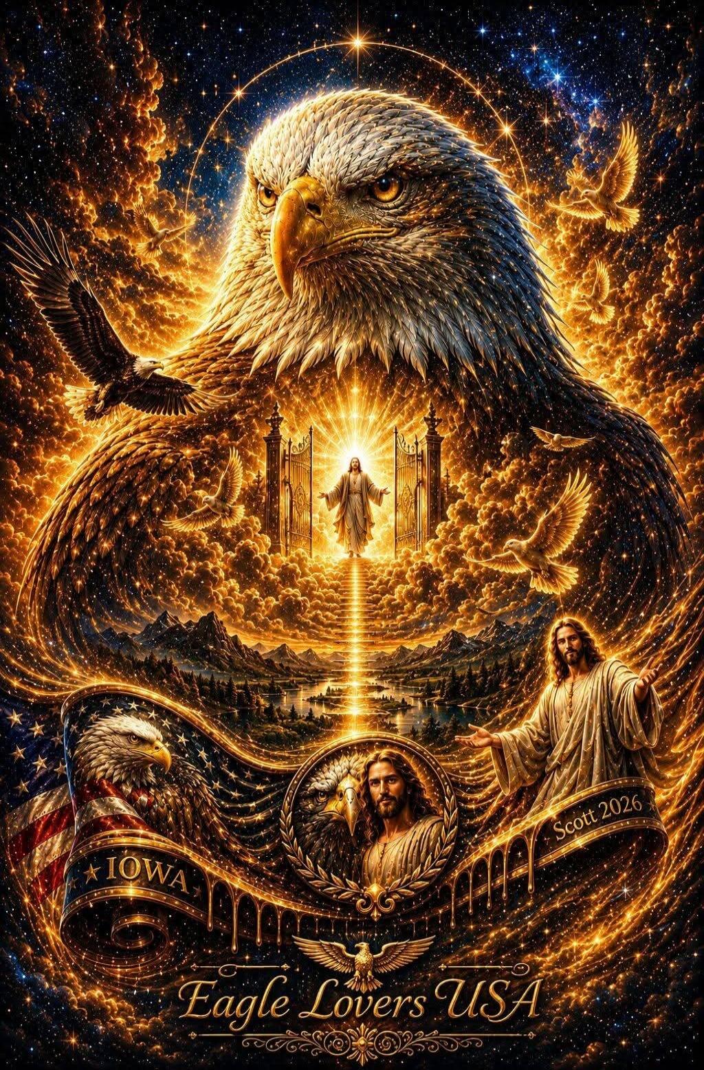 IOWA Scott 2026 Eagle Lovers USA