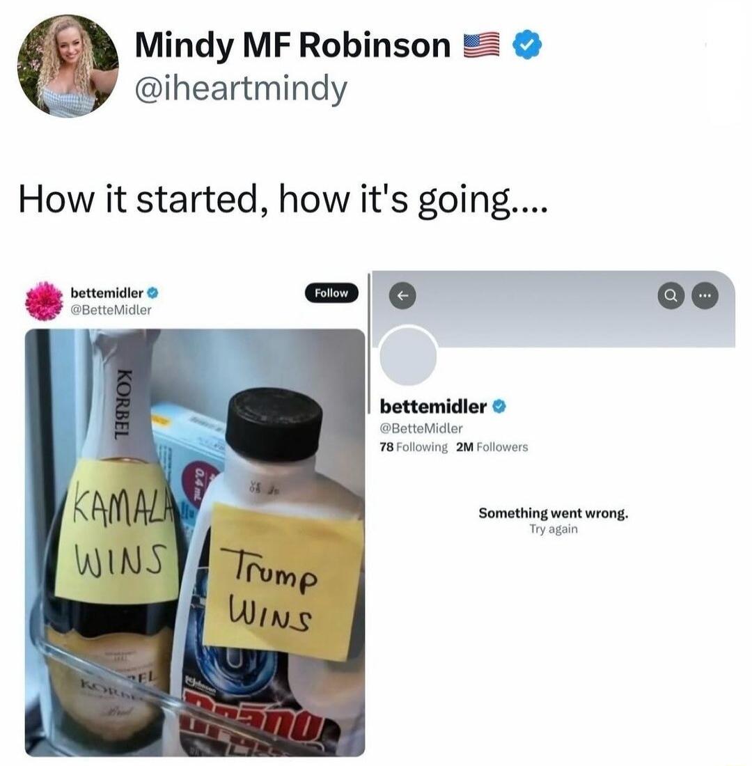 Mindy MF Robinson iheartmindy How it started how its going Somettingwentong