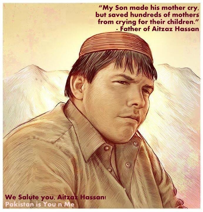 My Son made his mother cry but saved hundreds of mothers from crying for their children Father of Aitzaz Hassan