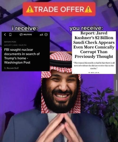 ATRADE OFFERA SR you receiv R O MO 2 Even More FBI sought nuclear e documents in search of P Trumps home Washington Post S