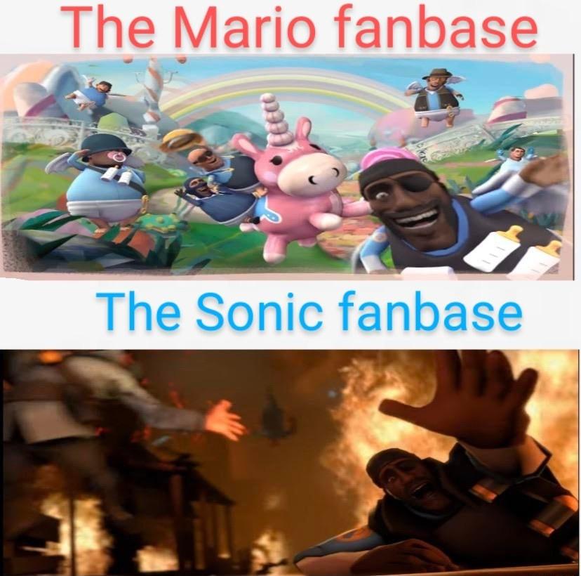 The Mario fanbase