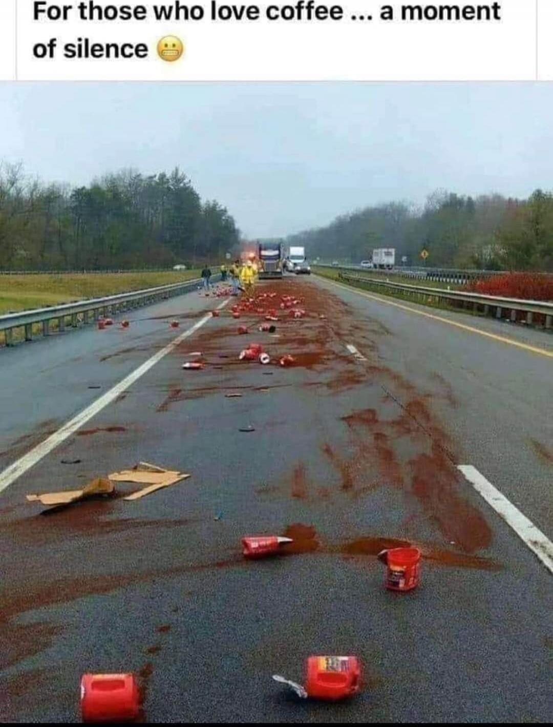 For those who love coffee ... a moment of silence 🙃