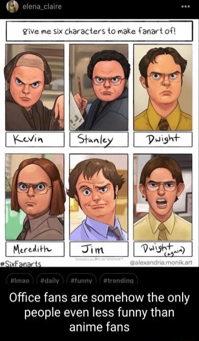 Office fans are somehow the only Lo SRV R EEER TR VAL ED ELIINCRENS