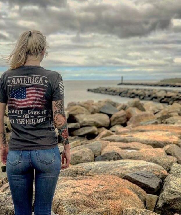 AMERICA LIVE IT - LOVE IT OR GET THE HELL OUT
