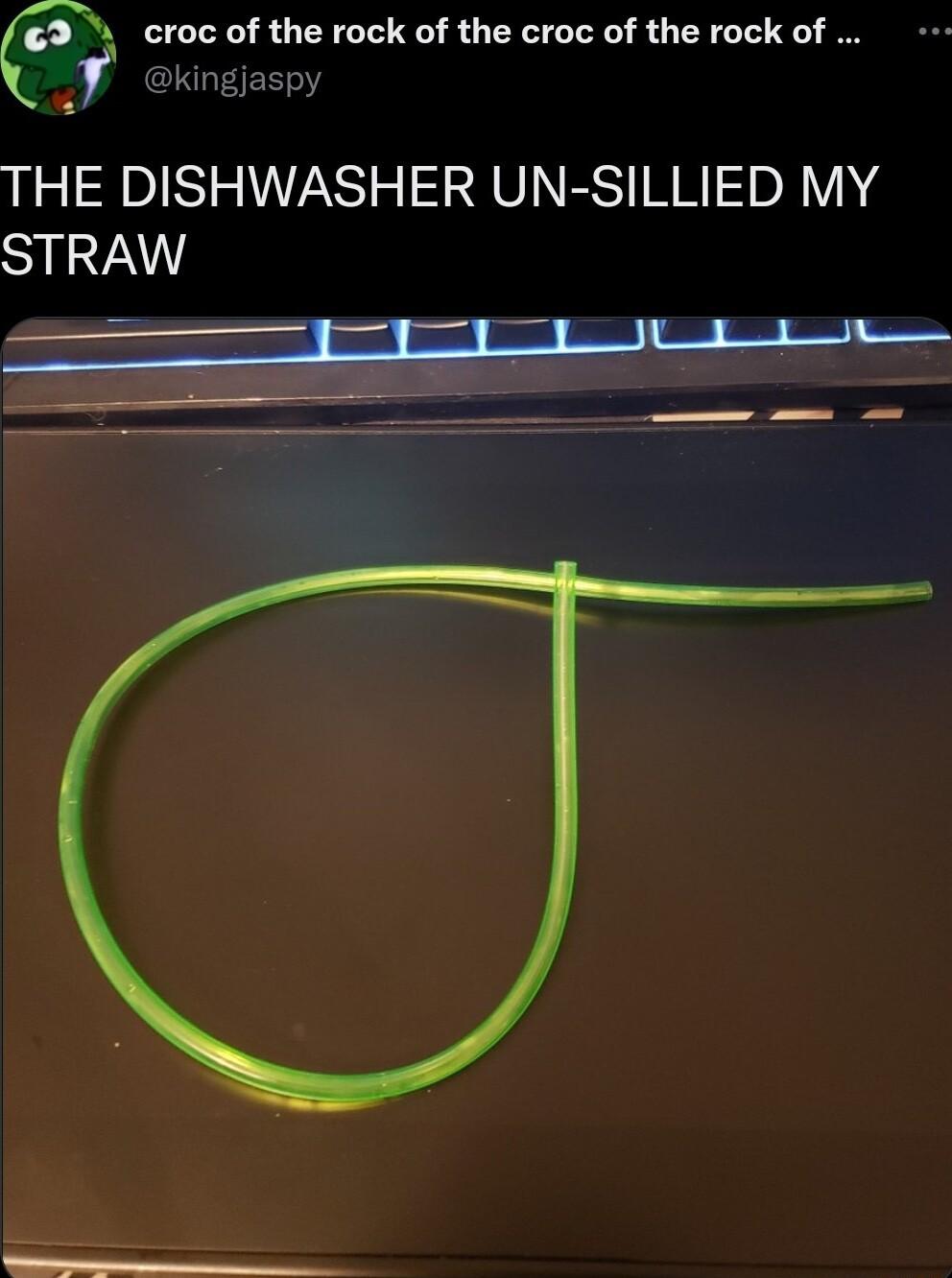 6 croc of the rock of the croc of the rock of THE DISHWASHER UN SILLIED MY SIVAY sr Y 1 L LI