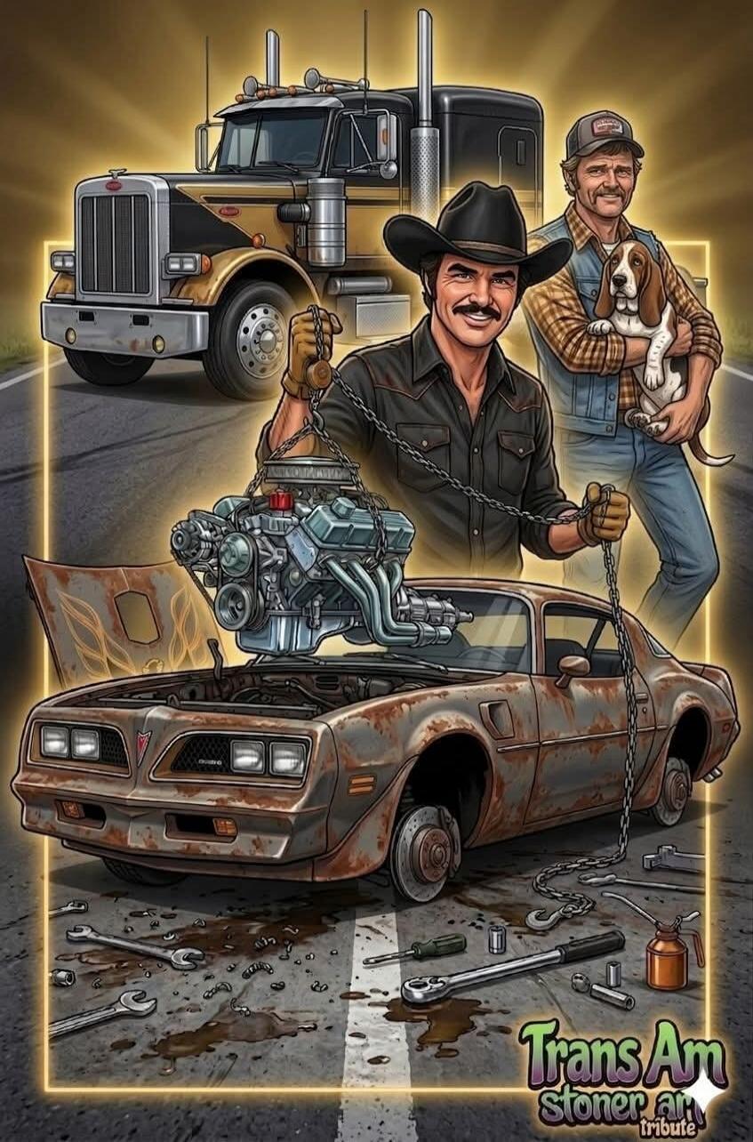 Trans Am Stoner Art tribute