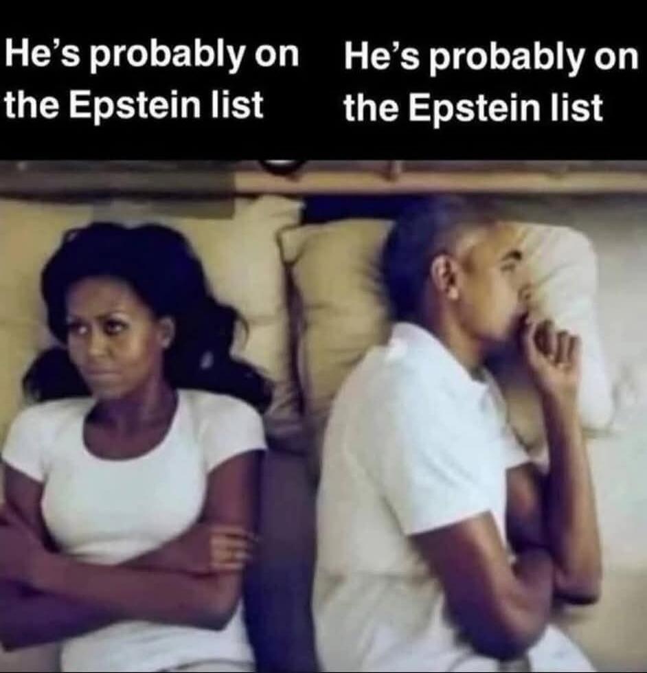 He's probably on the Epstein list He's probably on the Epstein list