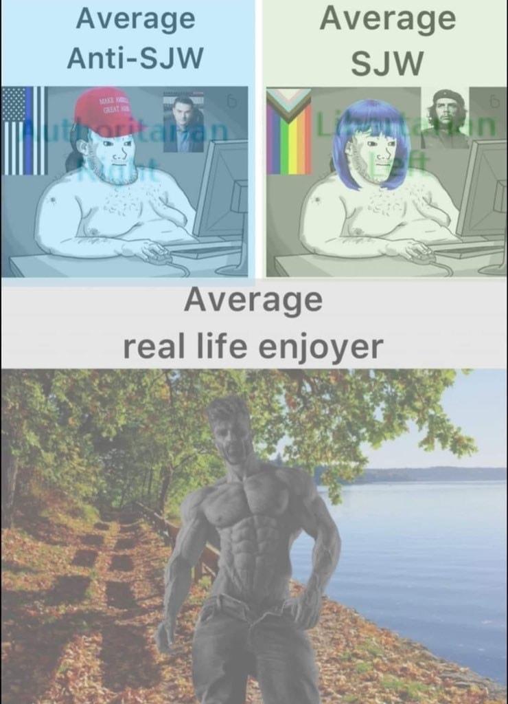 Average Average Average real life enjoyer L g S