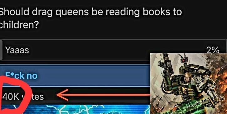 should drag queens be reading books to hildren