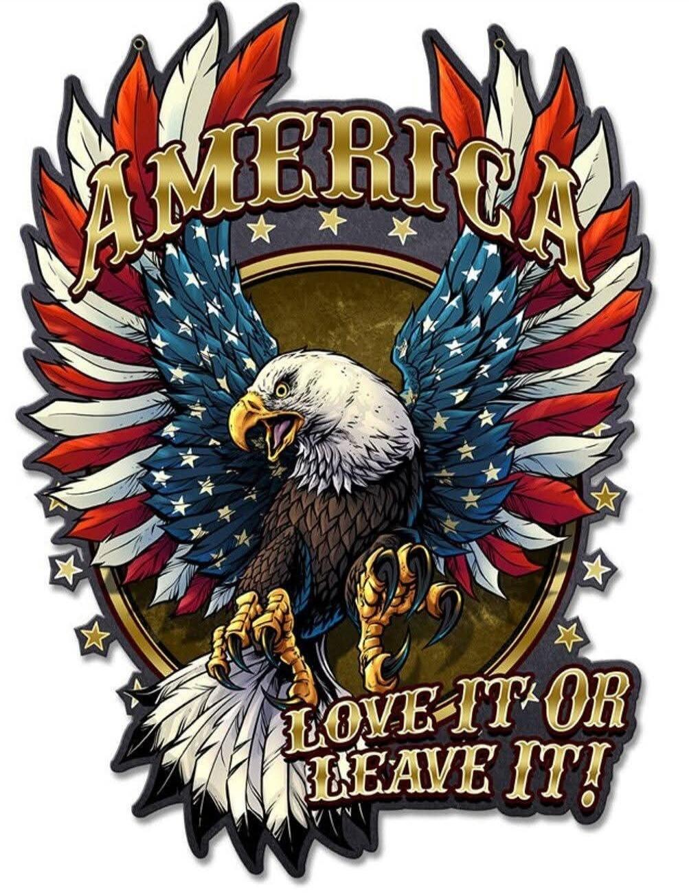 AMERICA
LOVE IT OR LEAVE IT!