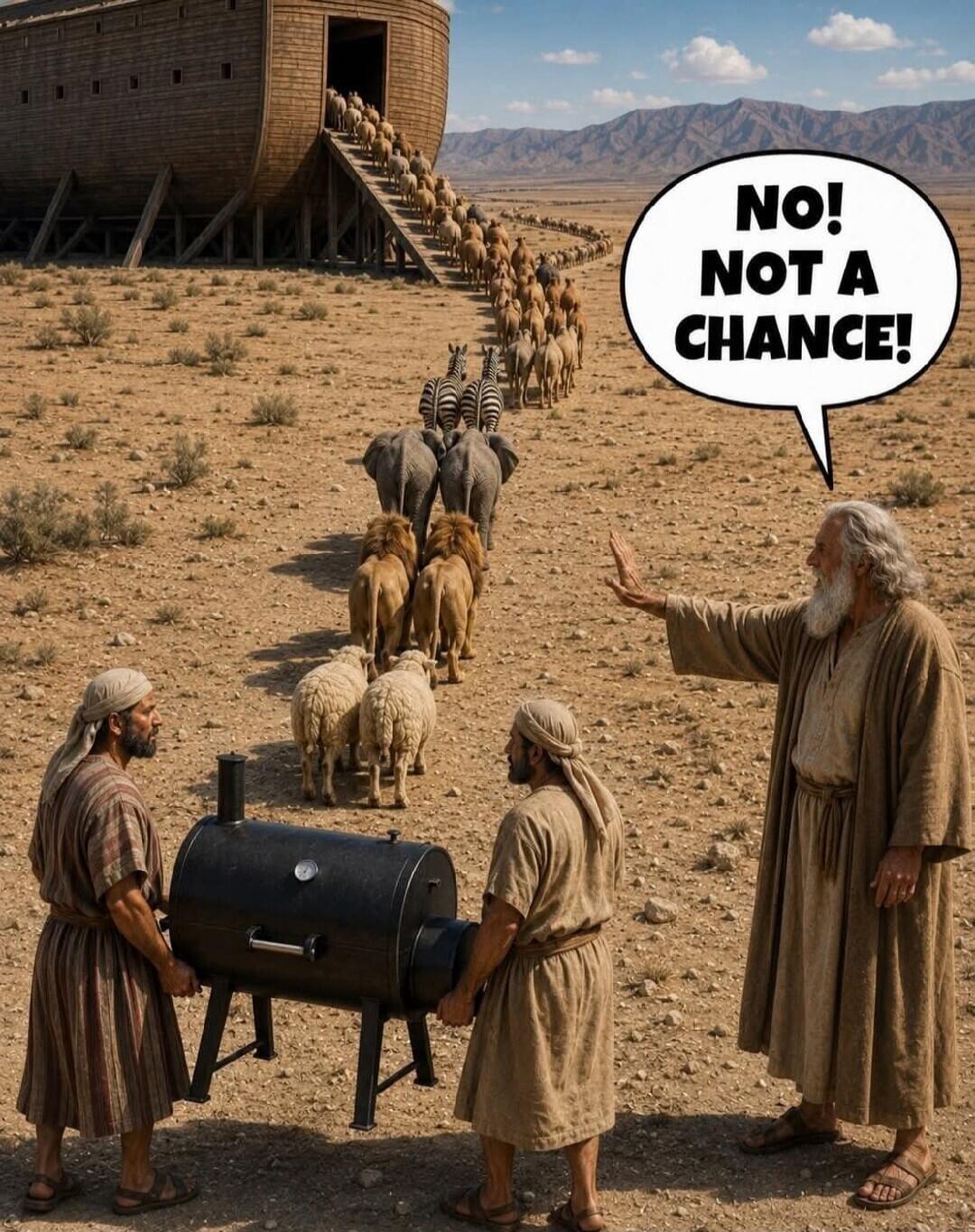 NO! NOT A CHANCE!