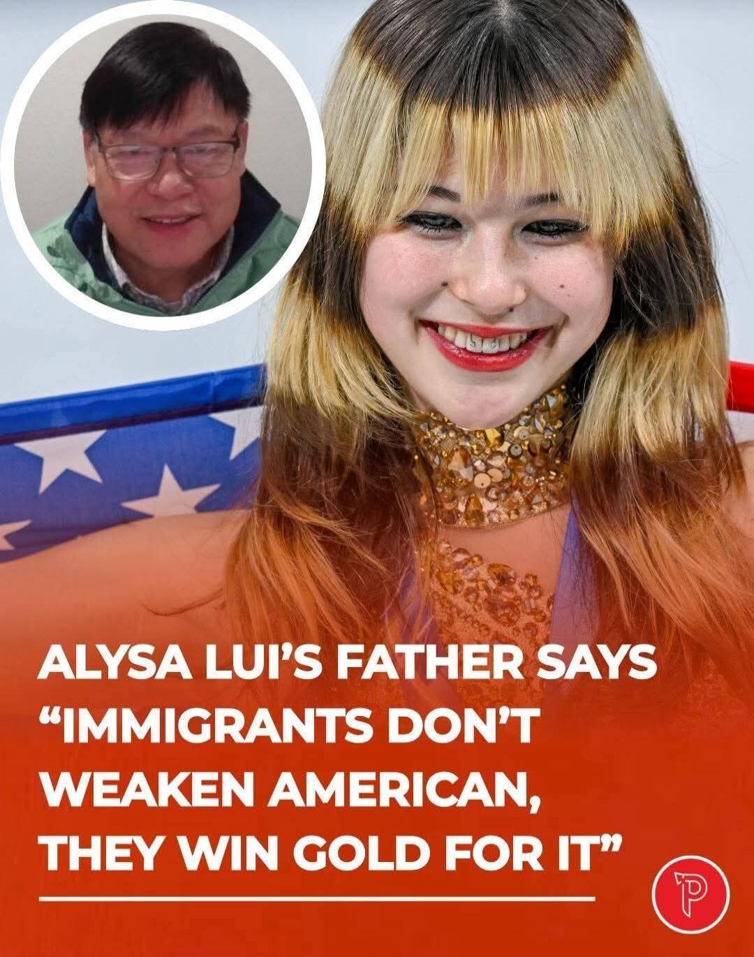 ALYSA LUI'S FATHER SAYS 