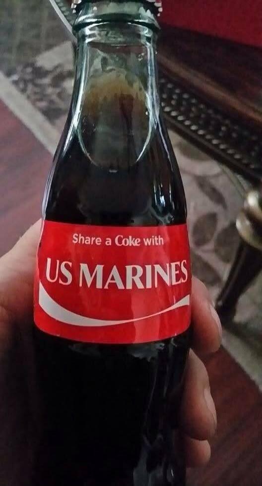 Share a Coke with US MARINES