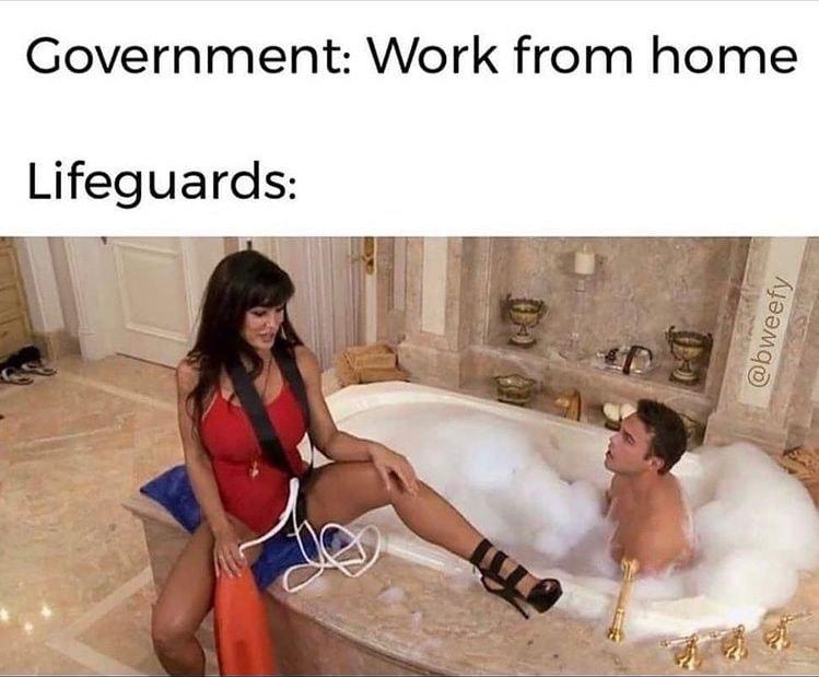 Government Work from home Lifeguards n il